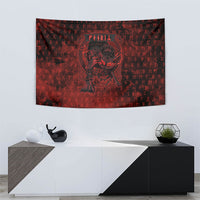 Fenrir Norse Wolf Tapestry Viking Runic Celtic Knot Dark Art