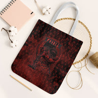 Fenrir Norse Wolf Tote Bag Viking Runic Celtic Knot Dark Art