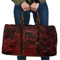 Fenrir Norse Wolf Travel Bag Viking Runic Celtic Knot Dark Art