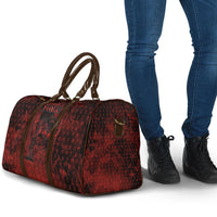 Fenrir Norse Wolf Travel Bag Viking Runic Celtic Knot Dark Art
