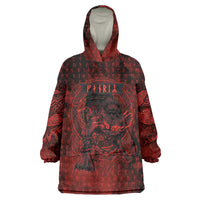 Fenrir Norse Wolf Wearable Blanket Hoodie Viking Runic Celtic Knot Dark Art