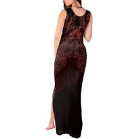 Huginn and Muninn with Fenrir and Vegvisir Tank Maxi Dress Viking Runic Celtic Knot Dark Gothic Art