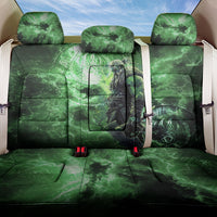 Norse Viking Warrior with Axe Back Car Seat Cover Celtic Knot Nordic Fantasy Lightning Art