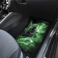 Norse Viking Warrior with Axe Car Mats Celtic Knot Nordic Fantasy Lightning Art