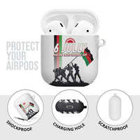 Malawi Independence Day AirPods Case Patriotic Flag Design Soldier Silhouette