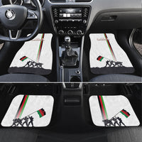 Malawi Independence Day Car Mats Patriotic Flag Design Soldier Silhouette