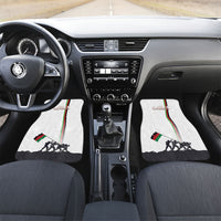 Malawi Independence Day Car Mats Patriotic Flag Design Soldier Silhouette