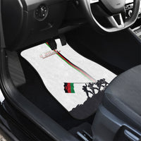 Malawi Independence Day Car Mats Patriotic Flag Design Soldier Silhouette