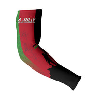 Malawi Independence Day 6 July Arm Sleeves Malawian Flag Grunge Soldier