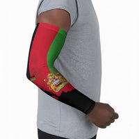 Malawi Independence Day 6 July Arm Sleeves Malawian Flag Grunge Soldier