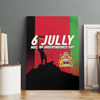 Malawi Independence Day 6 July Canvas Wall Art Malawian Flag Grunge Soldier