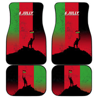 Malawi Independence Day 6 July Car Mats Malawian Flag Grunge Soldier
