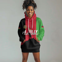 Malawi Independence Day 6 July Hoodie Dress Malawian Flag Grunge Soldier