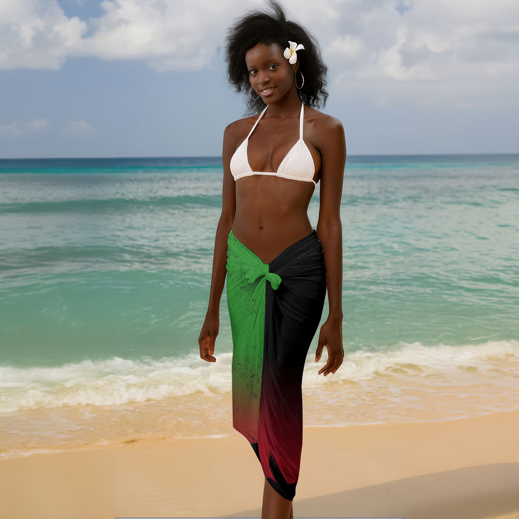 Malawi Independence Day 6 July Sarong Malawian Flag Grunge Soldier