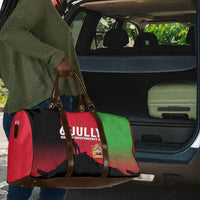 Malawi Independence Day 6 July Travel Bag Malawian Flag Grunge Soldier