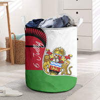 Malawi Independence Day 6 July Laundry Basket Malawian Coat Of Arms Flag Ribbon