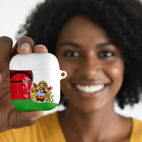 Malawi Independence Day 6 July AirPods Case Malawian Coat Of Arms Flag Ribbon