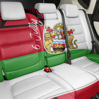 Malawi Independence Day 6 July Back Car Seat Cover Malawian Coat Of Arms Flag Ribbon