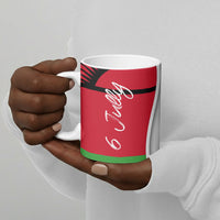 Malawi Independence Day 6 July Ceramic Mug Malawian Coat Of Arms Flag Ribbon