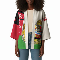 Malawi Independence Day 6 July Kimono Malawian Coat Of Arms Flag Ribbon