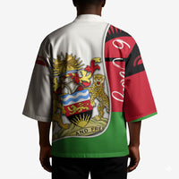 Malawi Independence Day 6 July Kimono Malawian Coat Of Arms Flag Ribbon