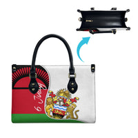 Malawi Independence Day 6 July Leather Bag Malawian Coat Of Arms Flag Ribbon
