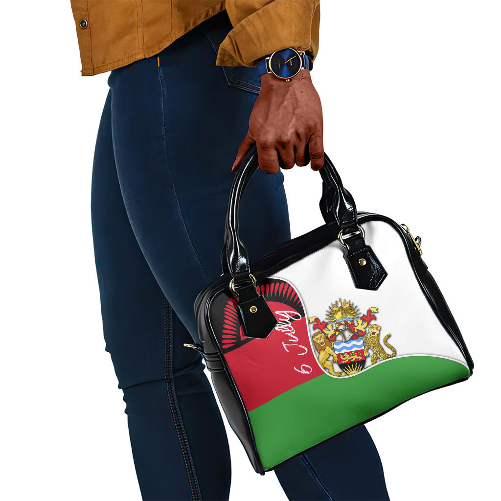 Malawi Independence Day 6 July Shoulder Handbag Malawian Coat Of Arms Flag Ribbon