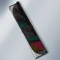 Tropical Christmas In July Candy Cane Surf Auto Sun Shade Vibrant Street Art Beach Graffiti Graphic