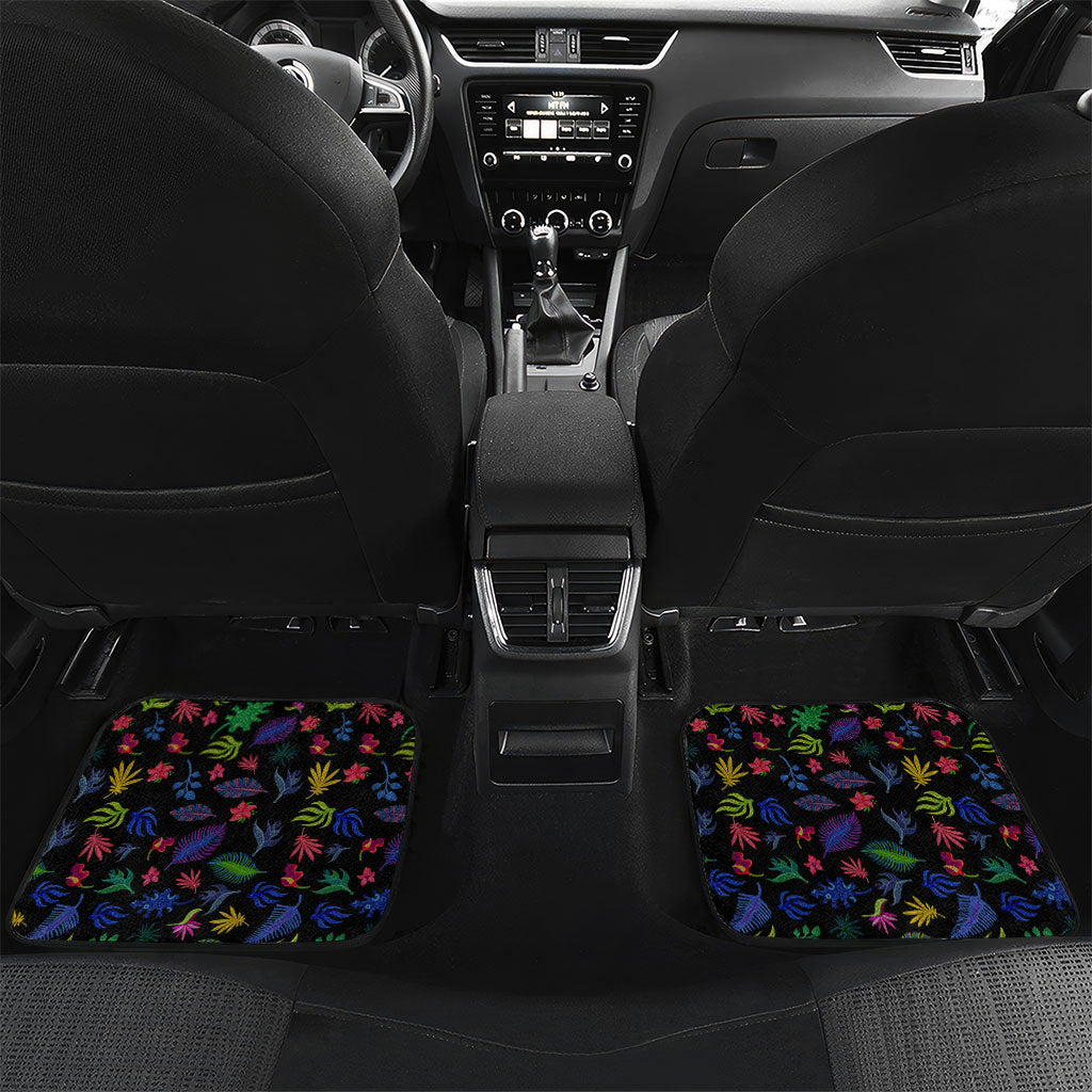 Christmas In July Flamingo Car Mats Magic Santa Claus Festive Tropical Hawaiian Beach Birds
