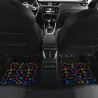 Christmas In July Flamingo Car Mats Magic Santa Claus Festive Tropical Hawaiian Beach Birds