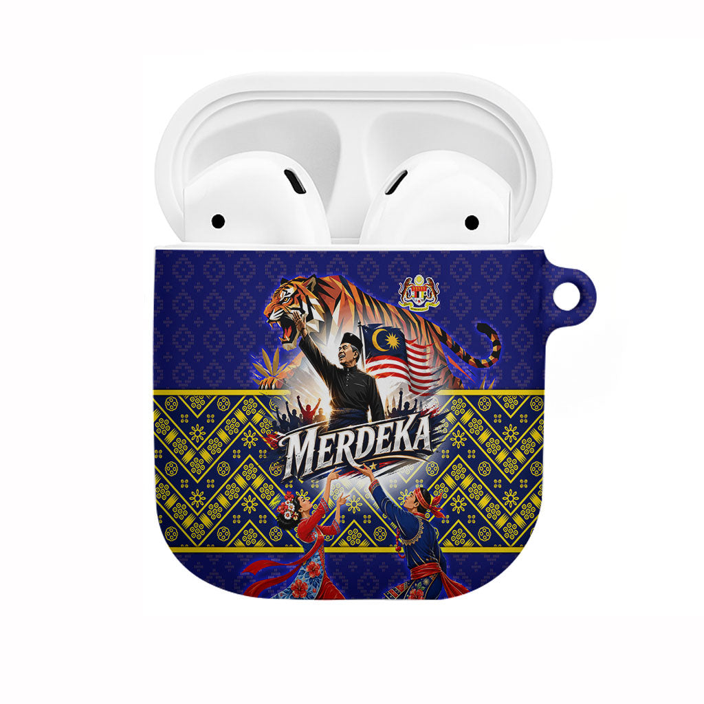 Malaysia Merdeka Independence Day AirPods Case Patriotic Flag Crescent Moon Star Cultural