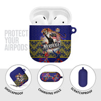 Malaysia Merdeka Independence Day AirPods Case Patriotic Flag Crescent Moon Star Cultural
