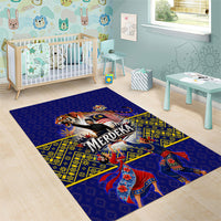 Malaysia Merdeka Independence Day Area Rug Patriotic Flag Crescent Moon Star Cultural
