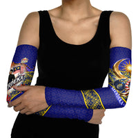 Malaysia Merdeka Independence Day Arm Sleeves Patriotic Flag Crescent Moon Star Cultural