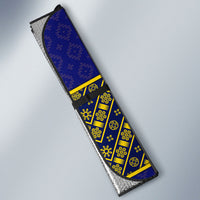 Malaysia Merdeka Independence Day Auto Sun Shade Patriotic Flag Crescent Moon Star Cultural