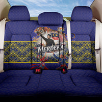 Malaysia Merdeka Independence Day Back Car Seat Cover Patriotic Flag Crescent Moon Star Cultural