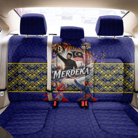 Malaysia Merdeka Independence Day Back Car Seat Cover Patriotic Flag Crescent Moon Star Cultural