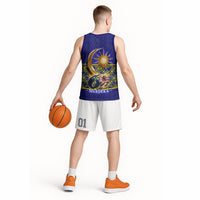 Malaysia Merdeka Independence Day Basketball Jersey Patriotic Flag Crescent Moon Star Cultural