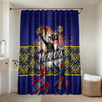 Malaysia Merdeka Independence Day Bathroom Set Patriotic Flag Crescent Moon Star Cultural