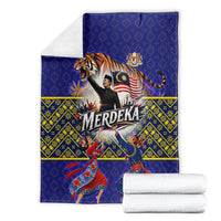 Malaysia Merdeka Independence Day Blanket Patriotic Flag Crescent Moon Star Cultural