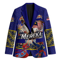 Malaysia Merdeka Independence Day Blazer Patriotic Flag Crescent Moon Star Cultural