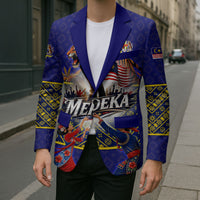 Malaysia Merdeka Independence Day Blazer Patriotic Flag Crescent Moon Star Cultural