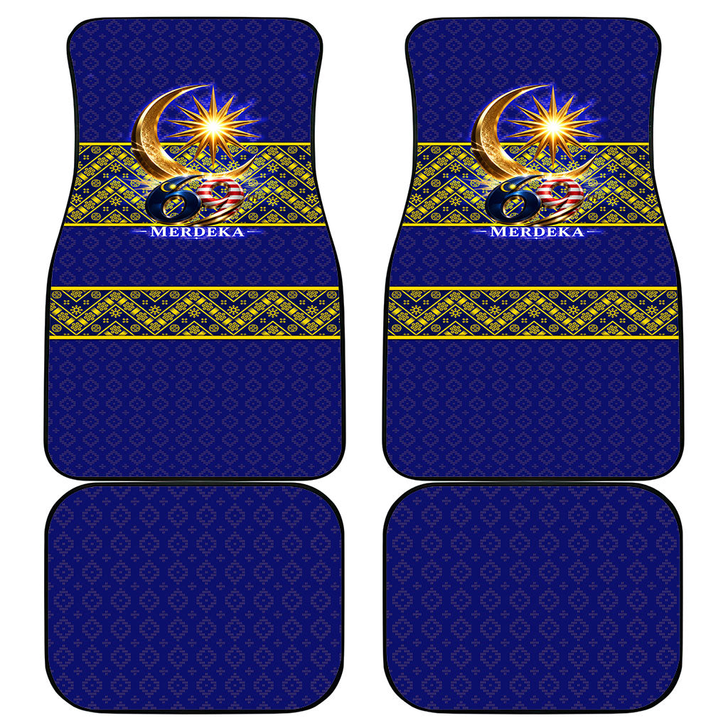Malaysia Merdeka Independence Day Car Mats Patriotic Flag Crescent Moon Star Cultural