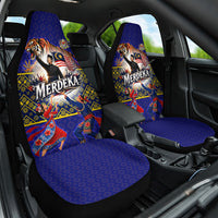 Malaysia Merdeka Independence Day Car Seat Cover Patriotic Flag Crescent Moon Star Cultural