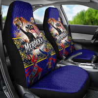 Malaysia Merdeka Independence Day Car Seat Cover Patriotic Flag Crescent Moon Star Cultural