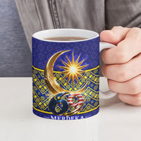 Malaysia Merdeka Independence Day Ceramic Mug Patriotic Flag Crescent Moon Star Cultural