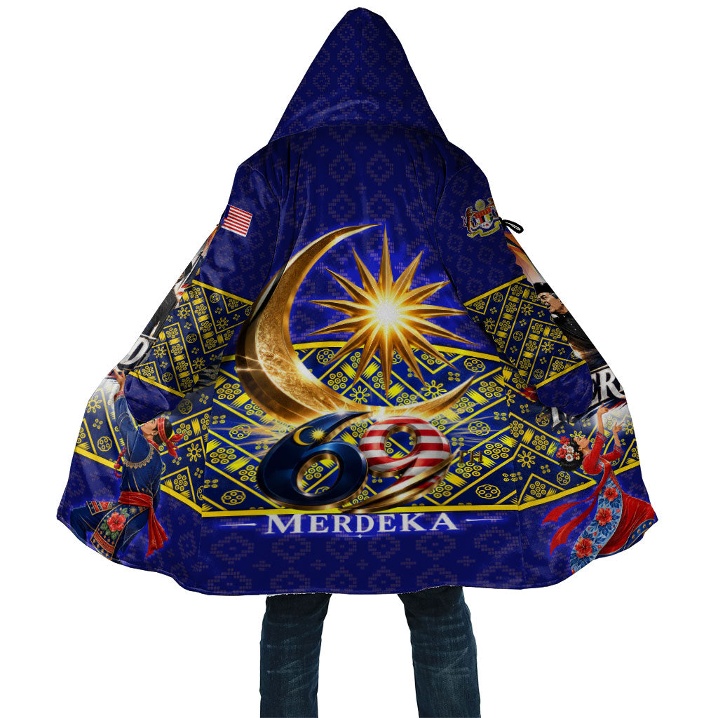 Malaysia Merdeka Independence Day Cloak Patriotic Flag Crescent Moon Star Cultural