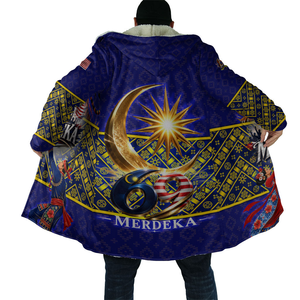 Malaysia Merdeka Independence Day Cloak Patriotic Flag Crescent Moon Star Cultural