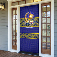 Malaysia Merdeka Independence Day Door Cover Patriotic Flag Crescent Moon Star Cultural