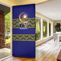 Malaysia Merdeka Independence Day Door Cover Patriotic Flag Crescent Moon Star Cultural